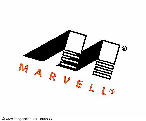 Marvell Technology  Group Marvell Technology  Group  gedrehtes Logo  Weißer Hintergrund B