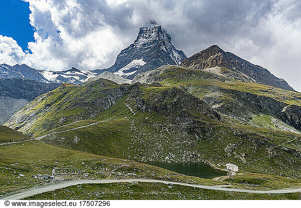 Matterhorn mountain in Pennine Alps