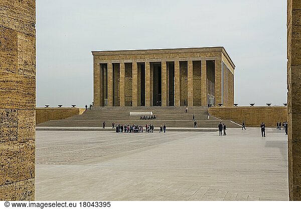 Mausoleum Atatürks  Ankara  Türkei  Ankara  Türkei  Asien