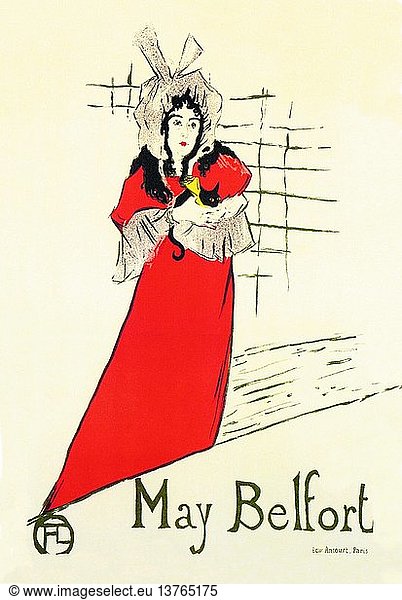 May Belfort (Irische Sängerin) 1895
