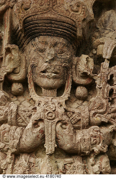 Maya-Königs  Copan Ruinas  Copan  Honduras
