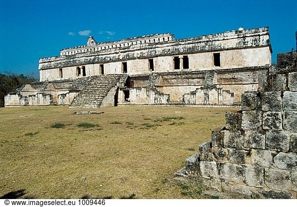 Maya-Ruinen von Kabáh. Puuc-Route. Yucatan. Mexiko