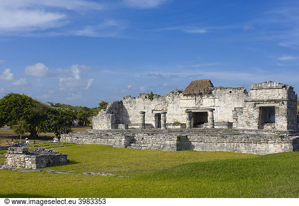Maya-Ruinen von Tulum  1200-1524  Tulum  Bundesstaat Quintana Roo  Riviera Maya  Yucatan Halbinsel  Mexiko