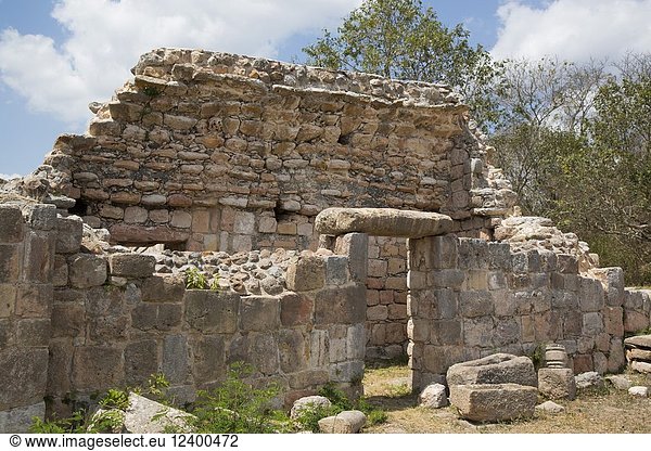 Mayan Ruins,  Oxkintok Archaeological Zone,  300 -1, 050 AD,  Yucatan,  Mexico