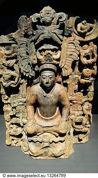 Mayan Urn of Teapa