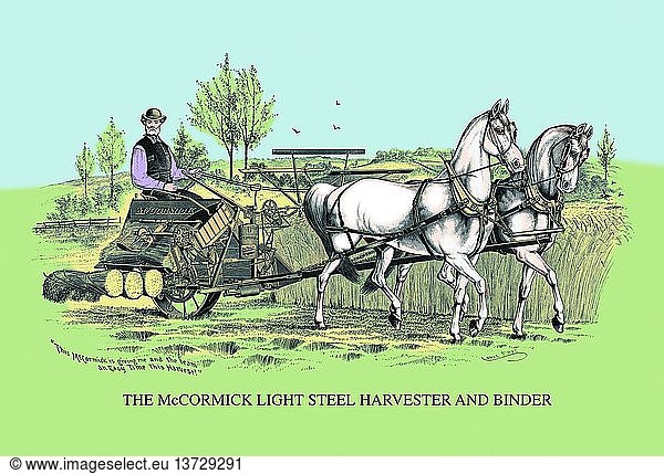 McCormick Light Steel Harvester und Binder