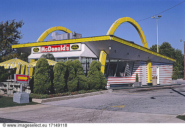 McDonald's  Route 11  Birmingham  Alabama  USA  John Margolies Roadside America Photograph Archive  1980