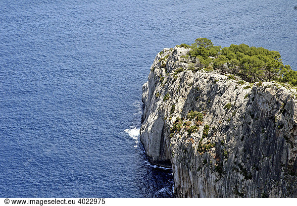 Meerespanorama  Halbinsel Formentor  Mallorca  Balearen  Spanien  Europa