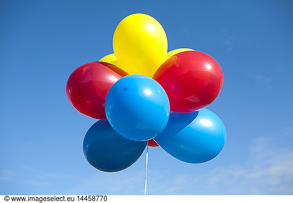 Mehrfarbige Luftballons