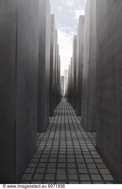 Memorial to the Murdered Jews of Europe  Berlin  Germany