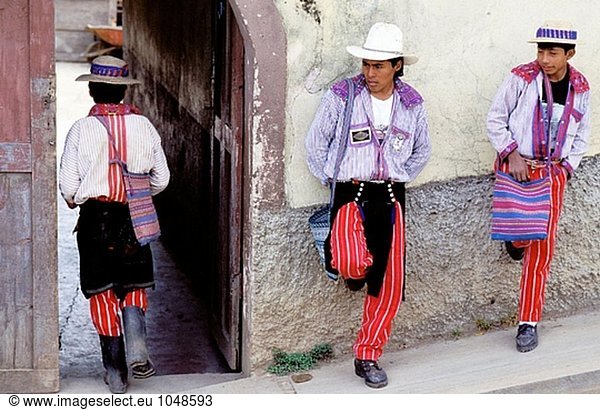 Men portrait. Todos Santos Cuchumatan. Guatemala