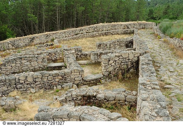 Mensch Ruine Original Name Beschluss Galicien Spanien