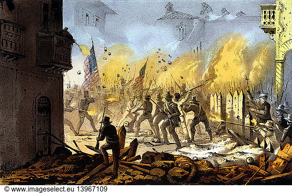 Mexican-American War  Battle of Monterrey  1846