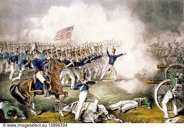 Mexican-American War  Battle of Palo Alto  1846