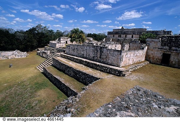 Mexico yucatan state kabah the palace el palacio