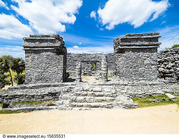 Mexiko  Yucatan  Riviera Maya  Quintana Roo  Tulum  Archäologische Ruinen von Tulum