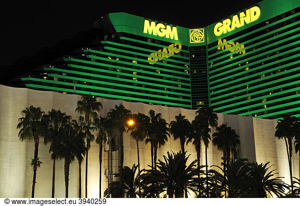 MGM Grand Hotel  Las Vegas  Nevada  USA