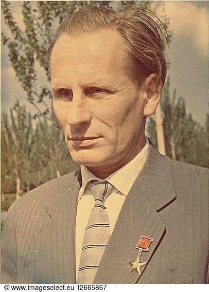 Michail Wassiljewitsch Melnikow (1919-1996)  Entwickler von Raketentriebwerken.