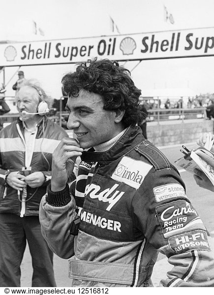 Michele Alboreto  1981. Künstler: Unbekannt