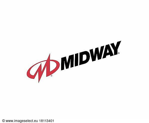 Midway Games  gedrehtes Logo  Weißer Hintergrund