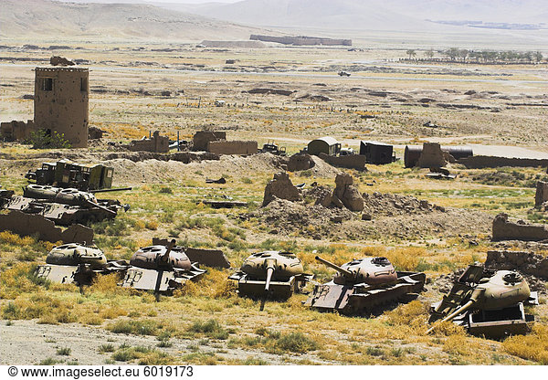 Militärische Friedhof  Ghazni  Afghanistan  Asien