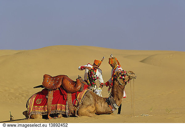 Military Uniforms and Camel  India