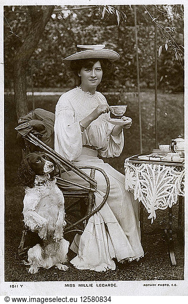 Millie Legarde  English actress  c1906.Artist: Rotary Photo