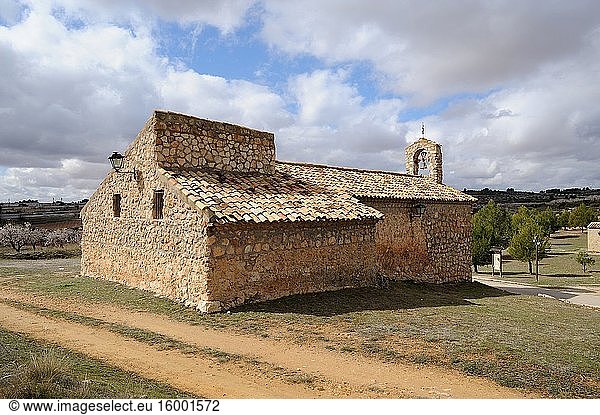 Minglanilla  Ermita de Santa Barbara. Cuenca province  Castilla-La Mancha  Spain.