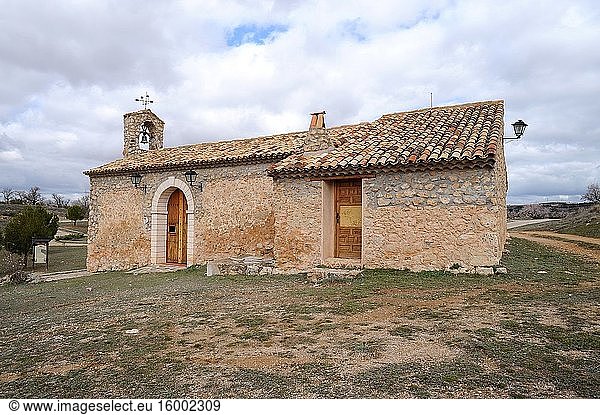 Minglanilla  Ermita de Santa Barbara. Cuenca province  Castilla-La Mancha  Spain.