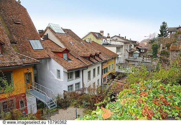 Mittelalter Großstadt See Fluss Entdeckung Management Bern Ortsteil Schweiz Thun