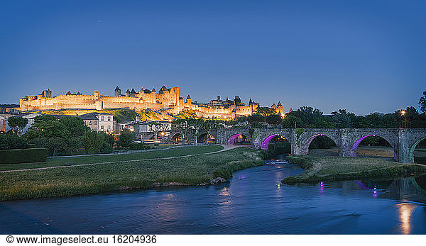 Mittelalterliche Festungsstadt Carcassonne  Frankreich