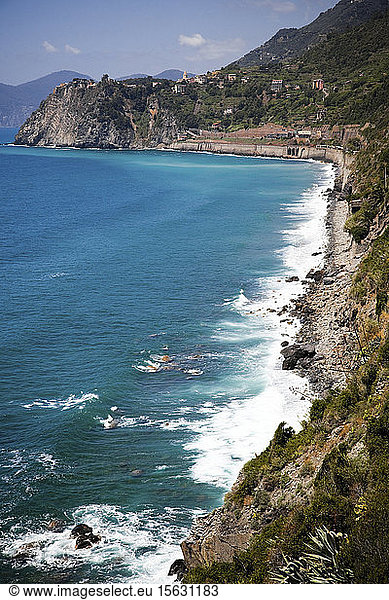 Mittelmeer  Ligurien  Cinque Terre  Italien