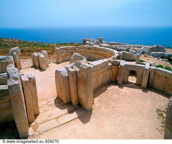 Mnajdra Ruinen. Malta