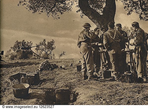 Mobilität und Feuerkraft in Italien  1943-44. Künstler: Unbekannt.