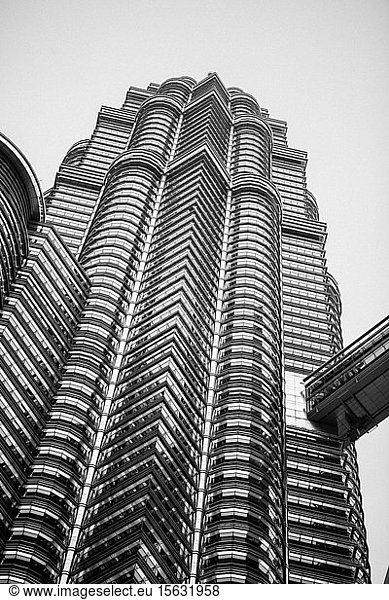 Modern architecture in Kuala Lumpur  Malaysia