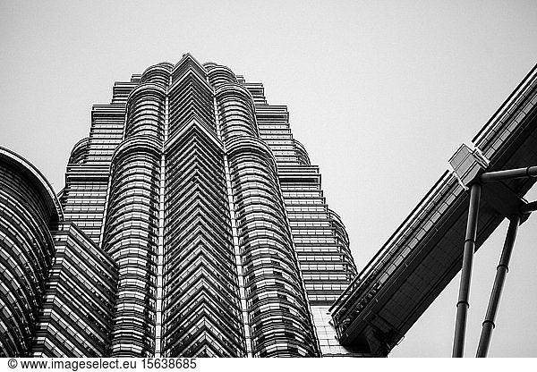Modern architecture in Kuala Lumpur  Malaysia