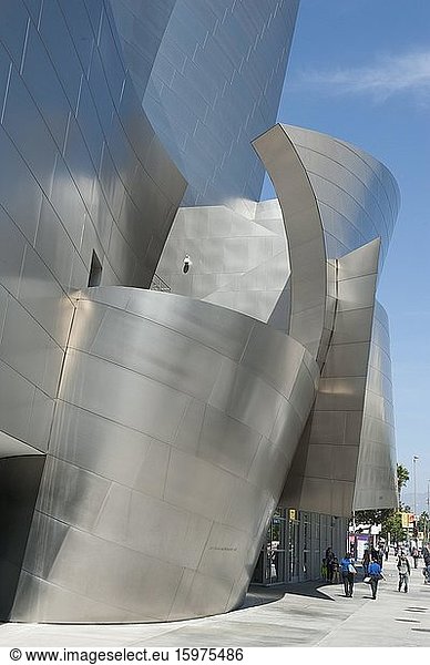 Modern Architecture  Walt Disney Concert Hall  Downtown Los Angeles  Los Angeles  California  USA  North America