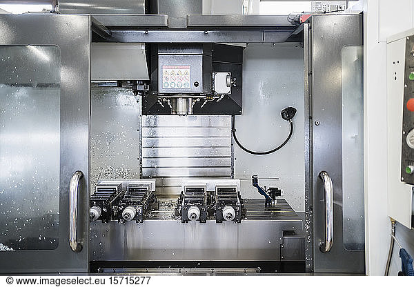 Modern machine in factory