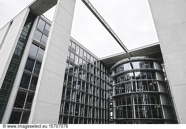 Moderne Architektur  Berlin  Deutschland