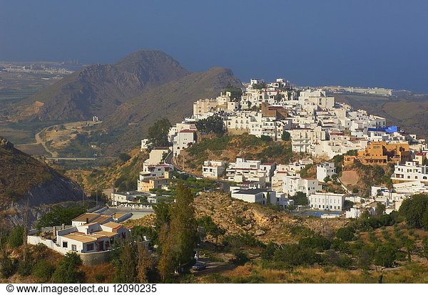 Mojacar Old town Almeria province Andalusia Spain.