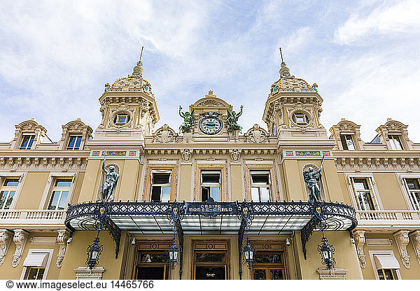 Monaco  Monte Carlo  Fassade des Kasinos
