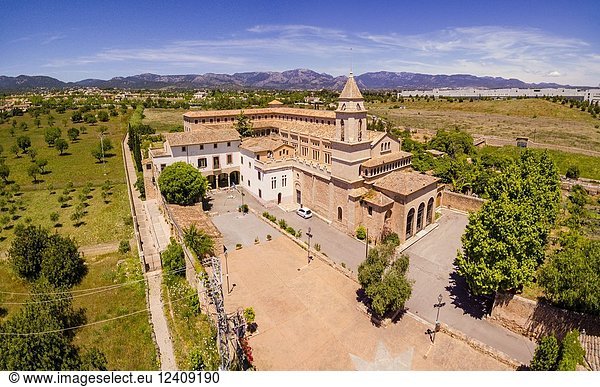 Monasterio de la Real  - Monasterio de Santa Maria de la Real -  siglo XIII  Secar de la Real  Palma  Mallorca  balearic islands  Spain.