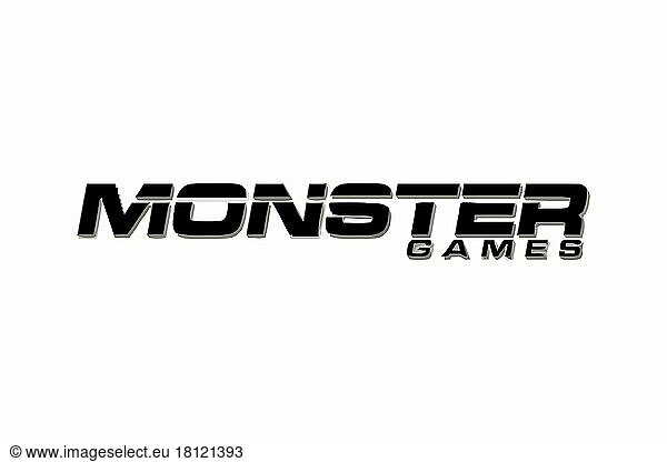 Monster Games  Logo  Weißer Hintergrund