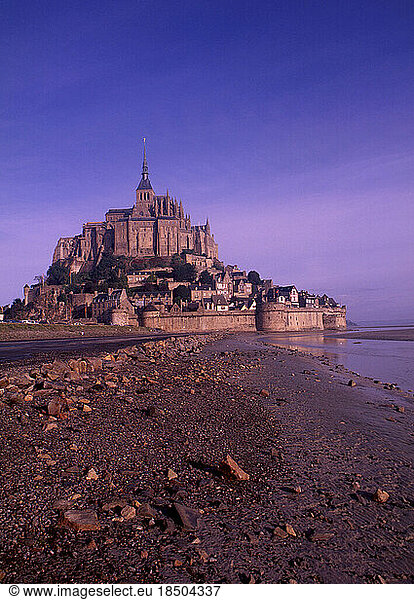 Mont St Michel Fortress Normandy France