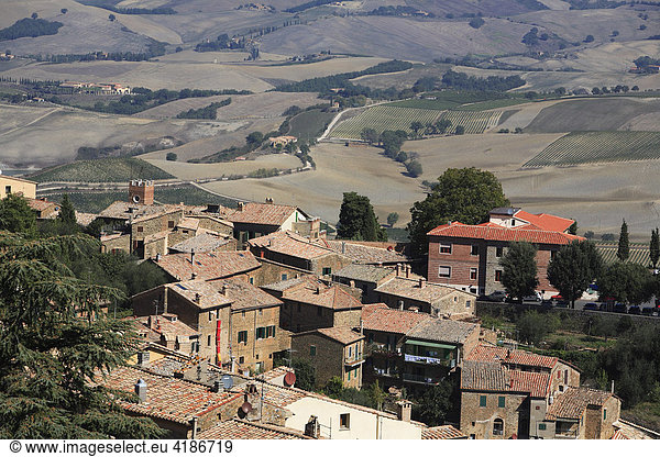 Montalcino,  Provinz Siena,  Toskana,  Italien