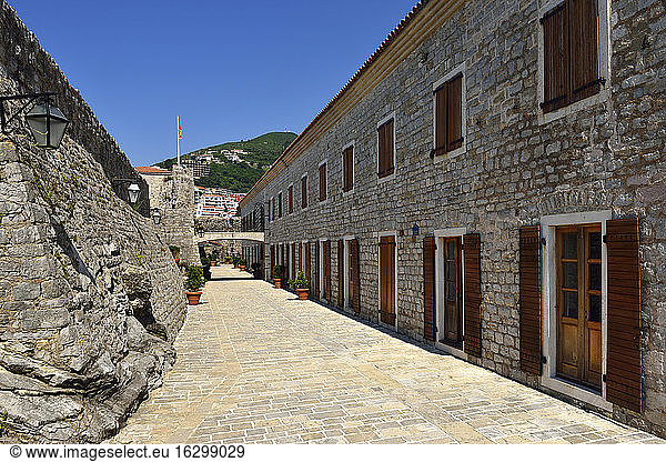 Montenegro  Crna Gora  Burg von Budva