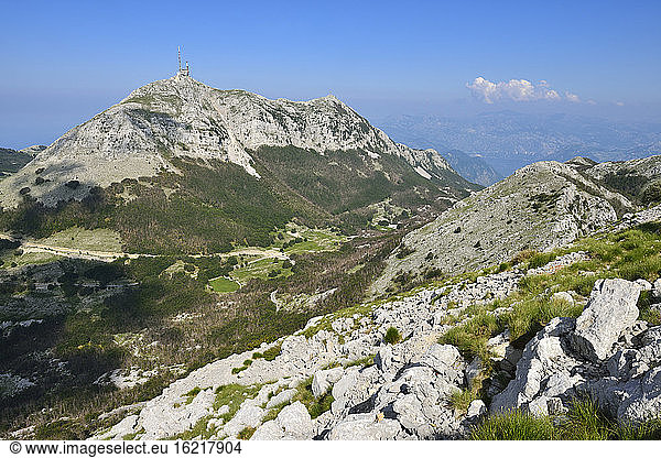 Montenegro  Stirovnik-Gebirge  Lovcen-Nationalpark