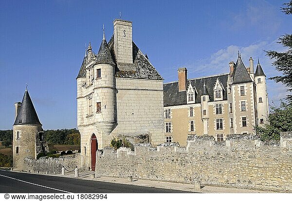 Montpoupon Castle  Chateau  Monument historique  Museum  Cere-la-Ronde  Indre-et-Loire  Centre  France  Europe