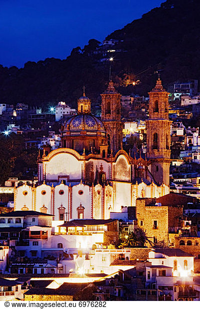 Morgendämmerung  Kirche  Mexiko  Guerrero