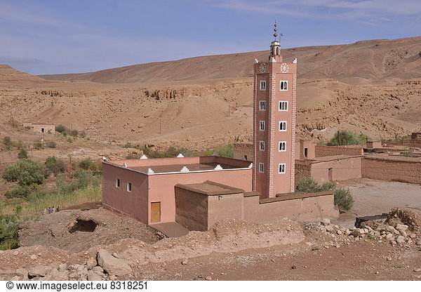 Moschee Straße der Kasbahs